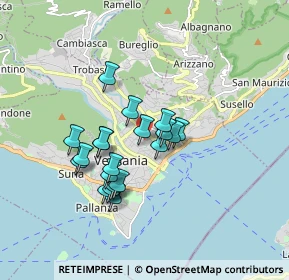 Mappa Via Rosa Franzi, 28921 Pallanza VB, Italia (1.3685)