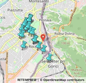 Mappa Via Emilio Cravos, 34170 Gorizia GO, Italia (0.8335)