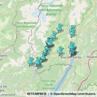 Mappa Via al Ben, 38085 Pieve di Bono TN, Italia (11.4995)