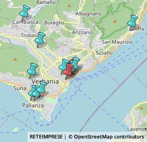 Mappa Via Felice Cavallotti, 28921 Pallanza VB, Italia (1.70923)