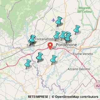 Mappa Via Sentirone, 33080 Porcia PN, Italia (6.70467)