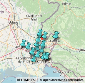 Mappa SR56, 34070 Capriva del Friuli GO, Italia (11.097)