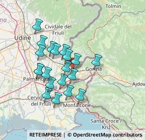 Mappa SR56, 34070 Capriva del Friuli GO, Italia (11.9205)