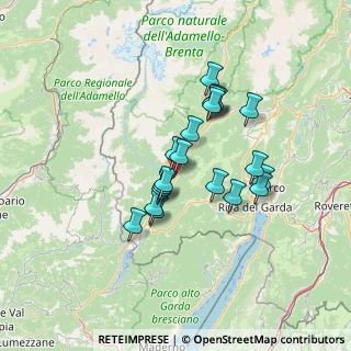 Mappa Via al Palazzo, 38085 Pieve di Bono TN, Italia (10.762)
