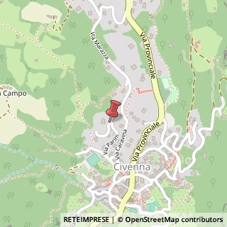 Mappa Via Parini, 11, 22030 Oliveto Lario, Lecco (Lombardia)