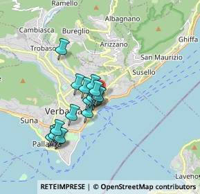 Mappa Via Lorenzo Restellini, 28921 Pallanza VB, Italia (1.37471)
