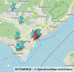 Mappa Via Lorenzo Restellini, 28921 Pallanza VB, Italia (1.4975)
