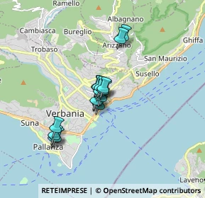 Mappa Via Lorenzo Restellini, 28921 Pallanza VB, Italia (1.105)