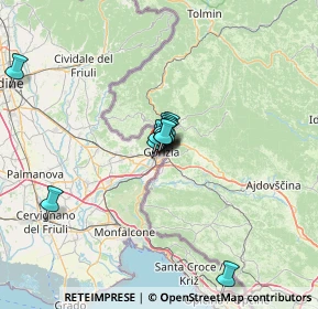 Mappa Via Giuseppe Tominz, 34170 Gorizia GO, Italia (8.51818)