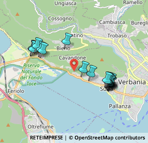 Mappa Via Privata Girasole, 28925 Verbania VB, Italia (1.8625)