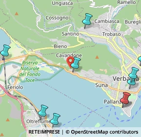 Mappa Via Privata Girasole, 28925 Verbania VB, Italia (3.16)