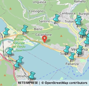 Mappa Via Privata Girasole, 28925 Verbania VB, Italia (3.151)