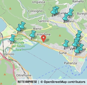 Mappa Via Privata Girasole, 28925 Verbania VB, Italia (2.584)