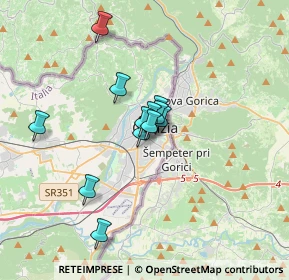 Mappa Via Giovanni Randaccio, 34170 Gorizia GO, Italia (2.385)