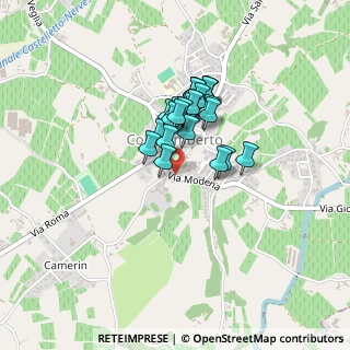 Mappa Via Modena, 31014 Colle Umberto TV, Italia (0.29286)