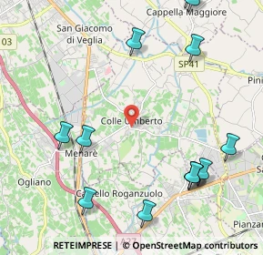 Mappa Via Modena, 31014 Colle Umberto TV, Italia (2.68385)