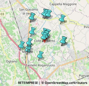 Mappa Via Modena, 31014 Colle Umberto TV, Italia (1.4705)