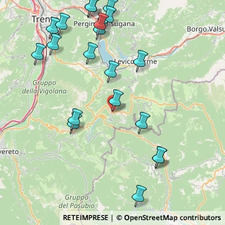 Mappa Via Trieste in Frazione Gionghi, 38046 Lavarone TN, Italia (10.481)