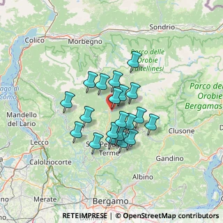 Mappa 24010 Lenna BG, Italia (9.7265)