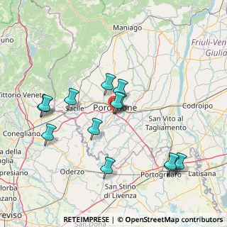 Mappa Via San Gregorio Bassa, 33170 Pordenone PN, Italia (15.13154)