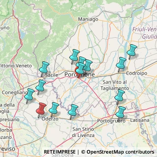 Mappa Via San Gregorio Bassa, 33170 Pordenone PN, Italia (15.90929)