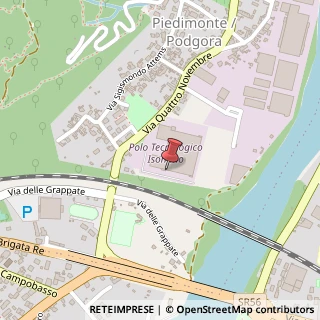Mappa Via IV Novembre, 35/A, 34170 Gorizia, Gorizia (Friuli-Venezia Giulia)