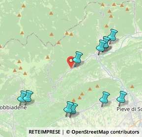 Mappa Via S. Antonio, 31050 Miane TV, Italia (4.76636)