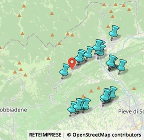 Mappa Via S. Antonio, 31050 Miane TV, Italia (3.7675)