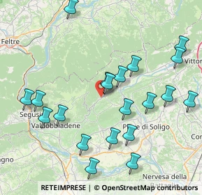 Mappa Via S. Antonio, 31050 Miane TV, Italia (8.7555)