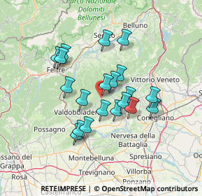 Mappa Via S. Antonio, 31050 Miane TV, Italia (11.233)