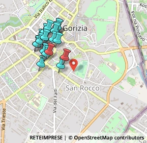 Mappa Via Baimonti Antonio, 34170 Gorizia GO, Italia (0.472)