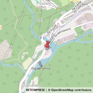 Mappa Via Gozzi Poeti, 5, 24010 Lenna, Bergamo (Lombardia)