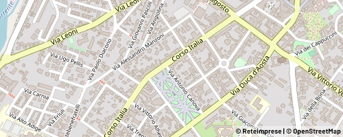 Mappa Gorizia