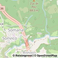 Mapa Mandello del Lario