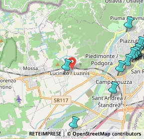 Mappa Via Concordia, 34170 Gorizia GO, Italia (3.01462)