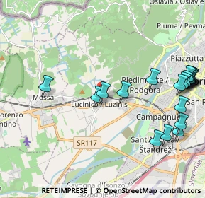 Mappa Via Concordia, 34170 Gorizia GO, Italia (2.5585)