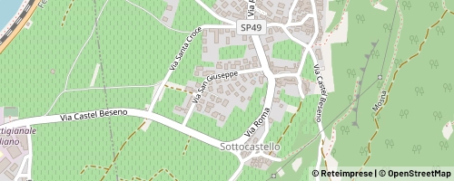 Mappa Besenello