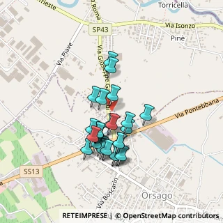 Mappa Via G. Garibaldi, 31016 Cordignano TV, Italia (0.35556)