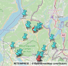 Mappa Via S. Francesco, 21035 Cunardo VA, Italia (9.27)