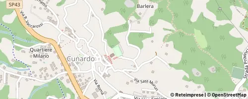 Mappa Cunardo
