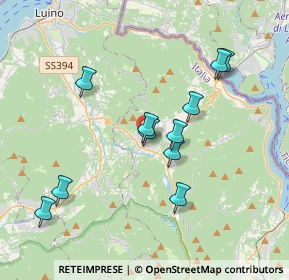 Mappa Via S. Francesco, 21035 Cunardo VA, Italia (3.46182)