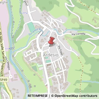 Mappa Piazza Bonvicino Moretto, 5, 24020 Ardesio, Bergamo (Lombardia)