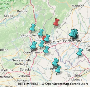 Mappa Via Nasse, 31010 Orsago TV, Italia (14.5815)