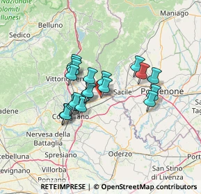 Mappa Via Nasse, 31010 Orsago TV, Italia (10.0045)