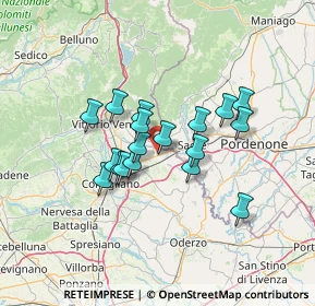 Mappa Via Nasse, 31010 Orsago TV, Italia (10.24167)
