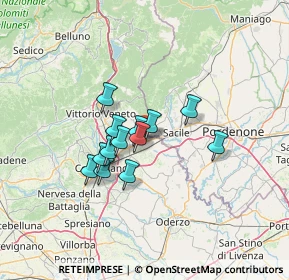 Mappa Via Nasse, 31010 Orsago TV, Italia (9.31154)