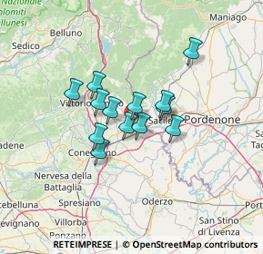 Mappa Via Nasse, 31010 Orsago TV, Italia (8.89462)