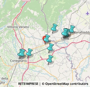 Mappa Via Nasse, 31010 Orsago TV, Italia (6.64833)