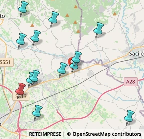 Mappa Via Nasse, 31010 Orsago TV, Italia (4.74462)