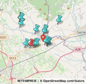 Mappa Via Nasse, 31010 Orsago TV, Italia (2.63357)